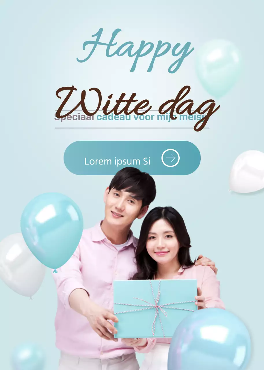 Witte dag, Valentijnsdag