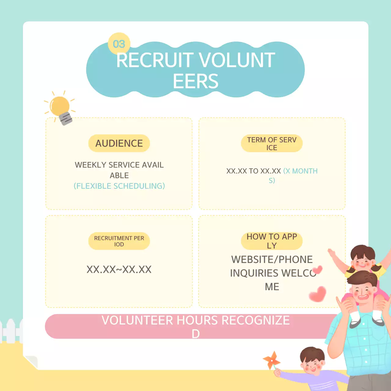 O boletim informativo amarelo e menta do nosso adorável centro de bem-estar