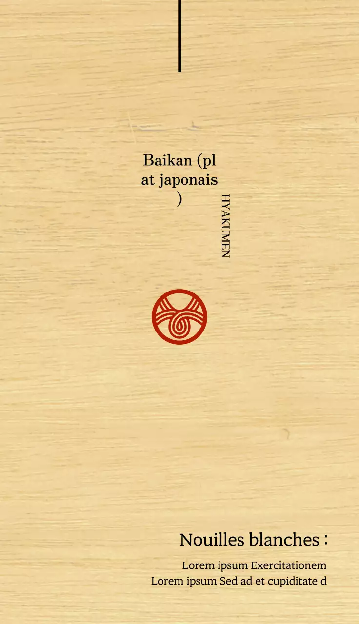 Des panneaux rouges et noirs d'interdiction de stationner pour vous guider vers un restaurant d'udon.