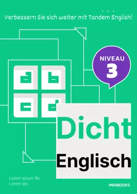 Sekundäres englisches Problem mit einem lindgrünen rechteckigen Stapelkonzept