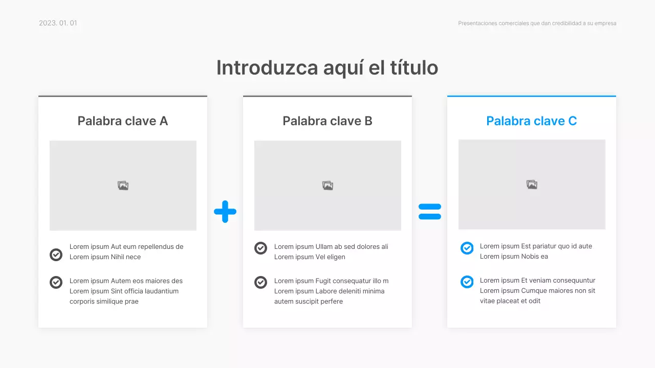 Informe corporativo con un moderno estilo degradado en blanco y azul