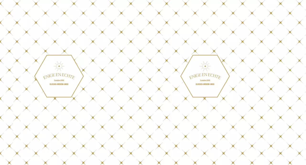 Witgouden moderne patronen cadeaushop