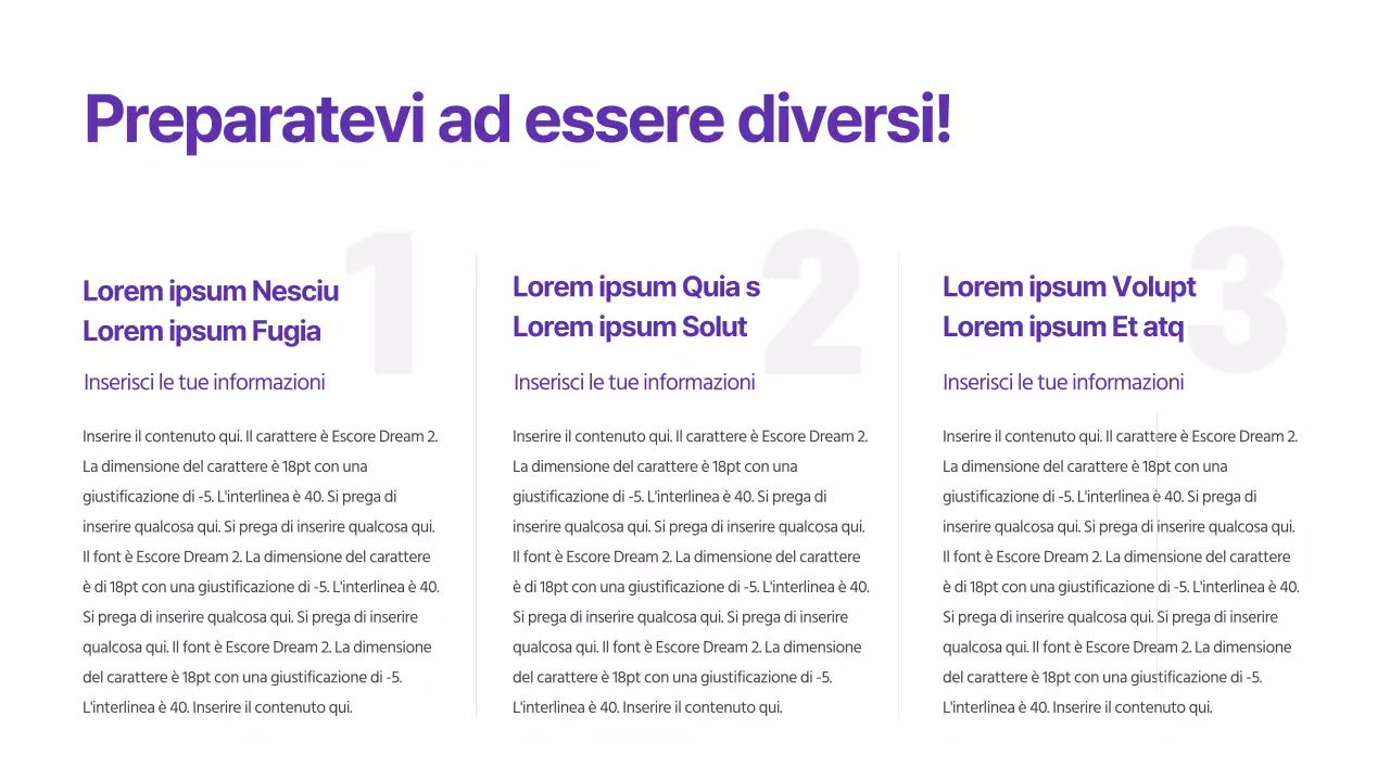 Presentazioni per le elezioni