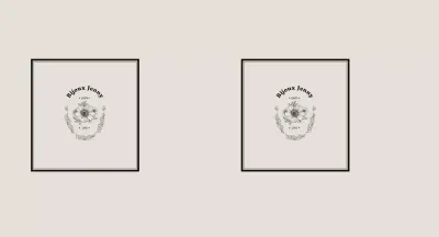 Illustration d'une fleur simple en beige