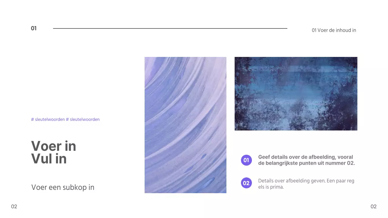 Bosbessen Presentatie