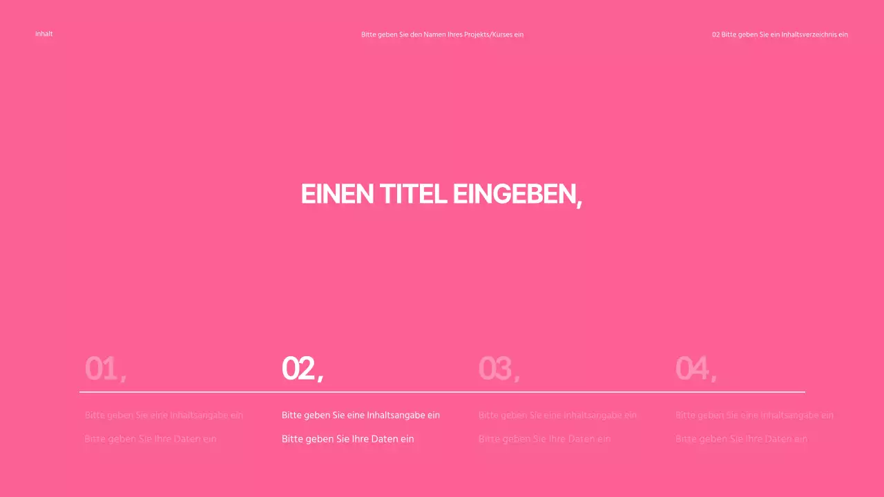 Zirkuläre Präsentationen