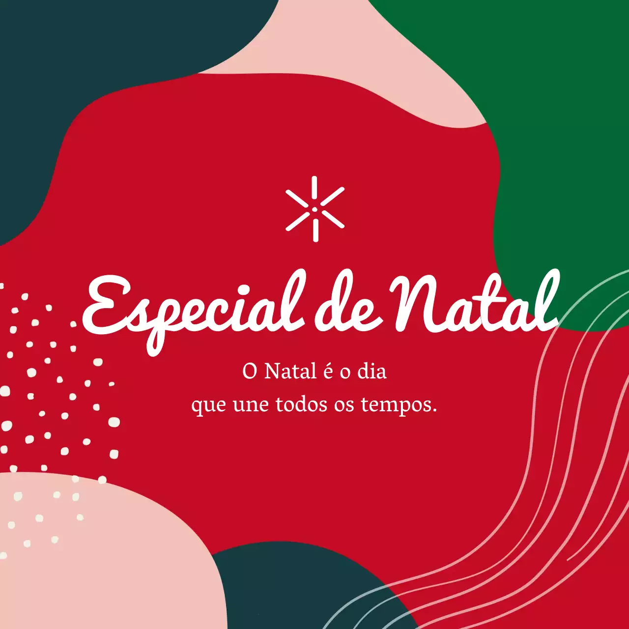 Rótulos de embalagens de Natal vermelhos, verdes e coloridos