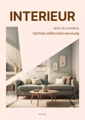 Hoe maak je een chique, op tijdschriften geïnspireerde woningdecoratie met gele en bruine accenten?
