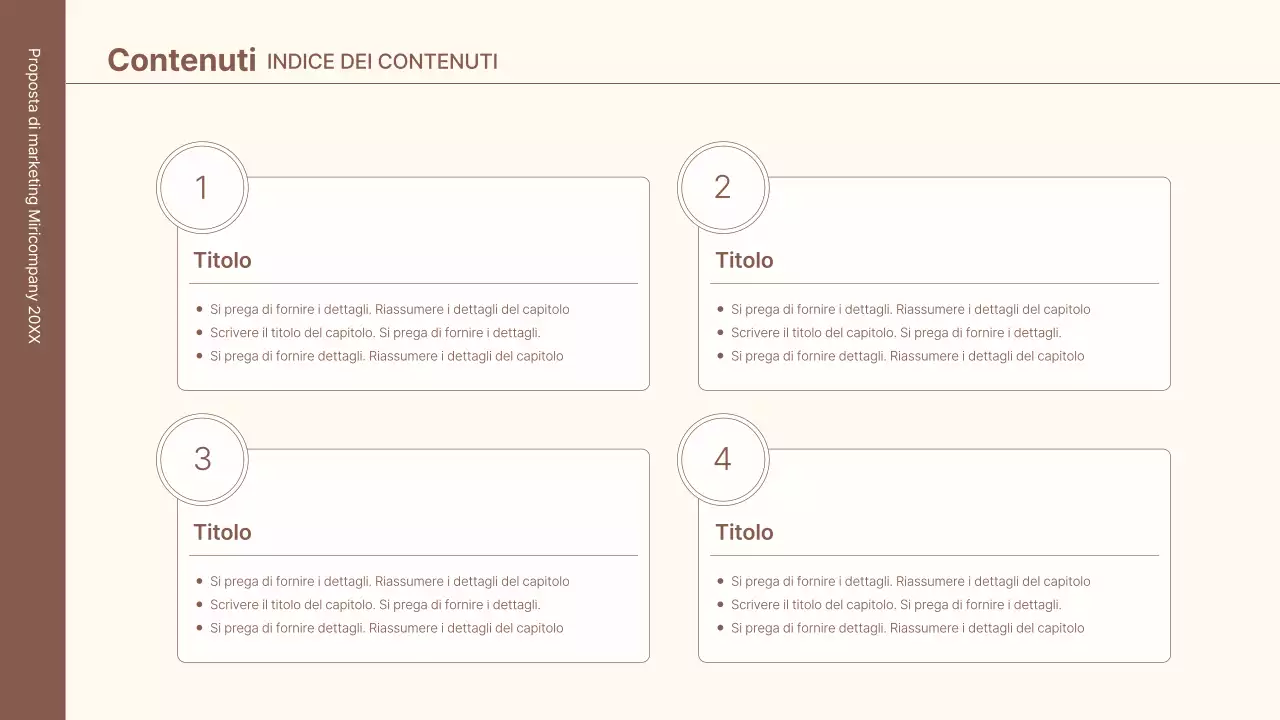 Un kit di concetti aziendali con linee minimaliste e semplici in marrone.