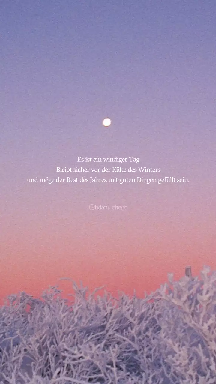 Wintergrüße mit einem emotionalen Fotomotiv