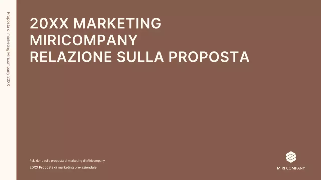 Un kit di concetti aziendali con linee minimaliste e semplici in marrone.