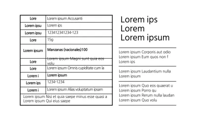 etiqueta alimentaria simple de línea blanca