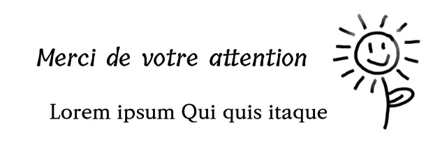 Célébrez votre anniversaire avec une jolie illustration florale dessinée à la main en noir.