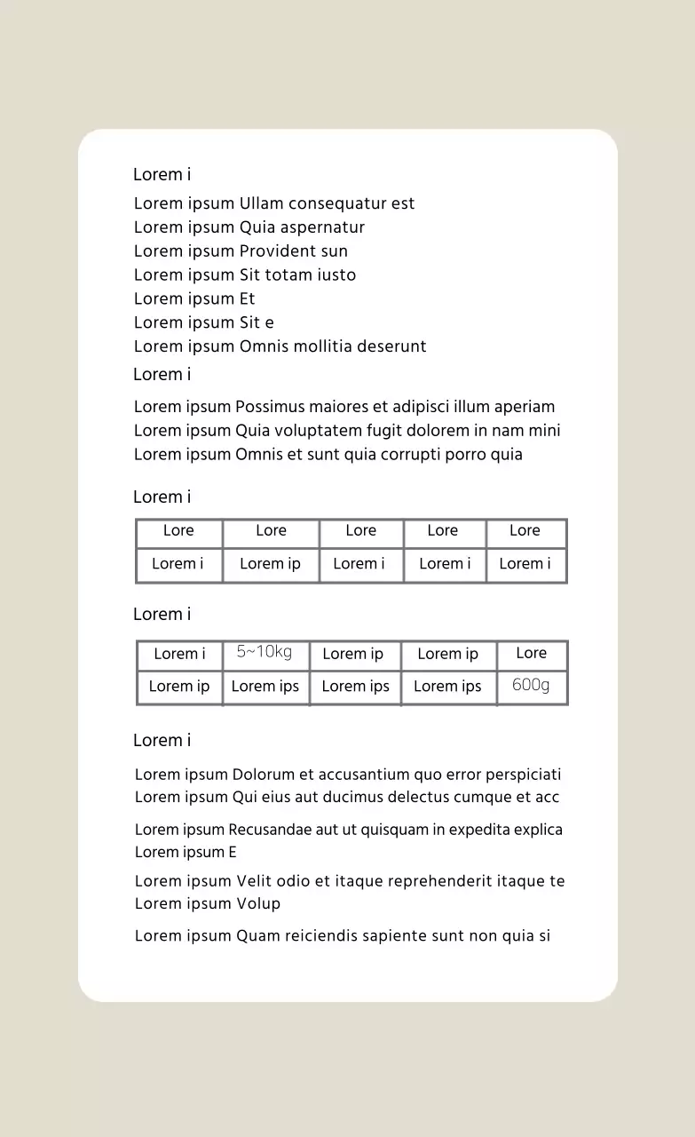 Beige puppy eenvoudig detaillabel