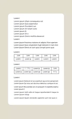 Beige puppy eenvoudig detaillabel