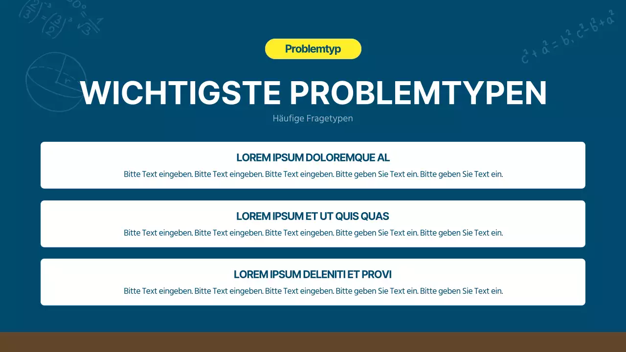 Ein marineblaues, kitschiges Mathebuch mit Kreidetafel