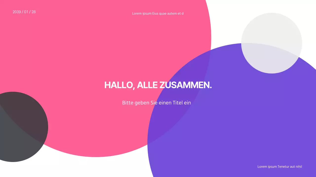 Zirkuläre Präsentationen