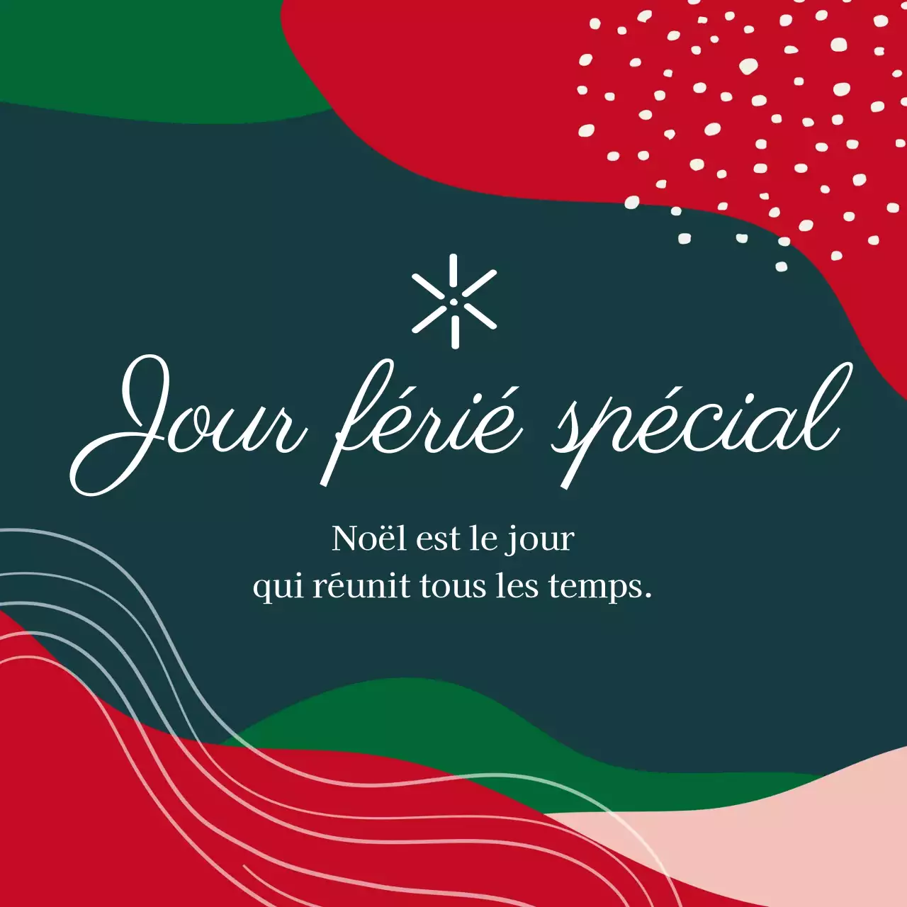 Étiquettes de papier cadeau de Noël rouge vert coloré