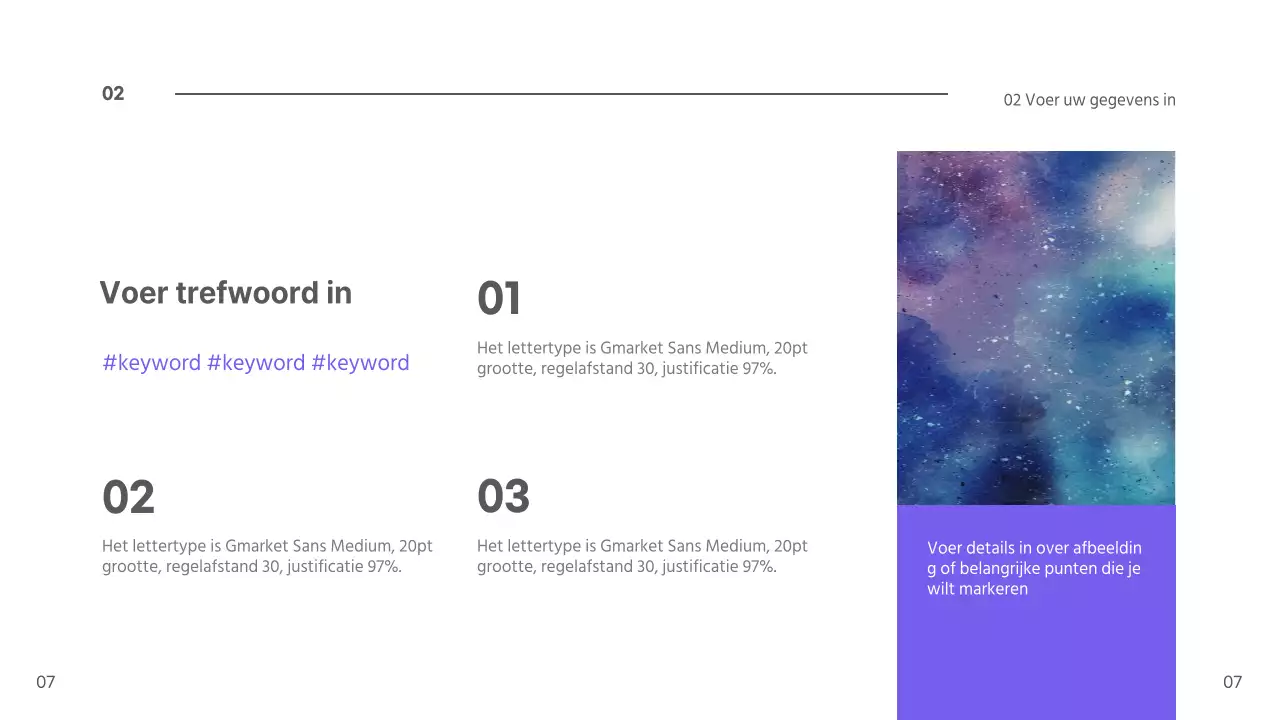 Bosbessen Presentatie