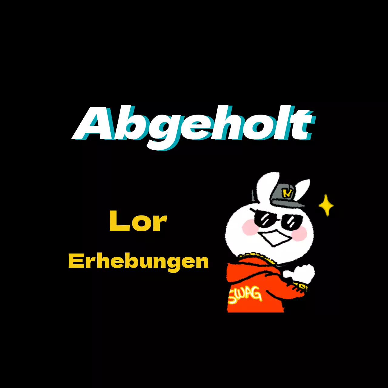 Schwarz Illustration Niedlicher Schriftzug Highlight Service Event Etikett