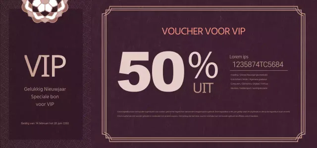 VIP-cadeaubonnen