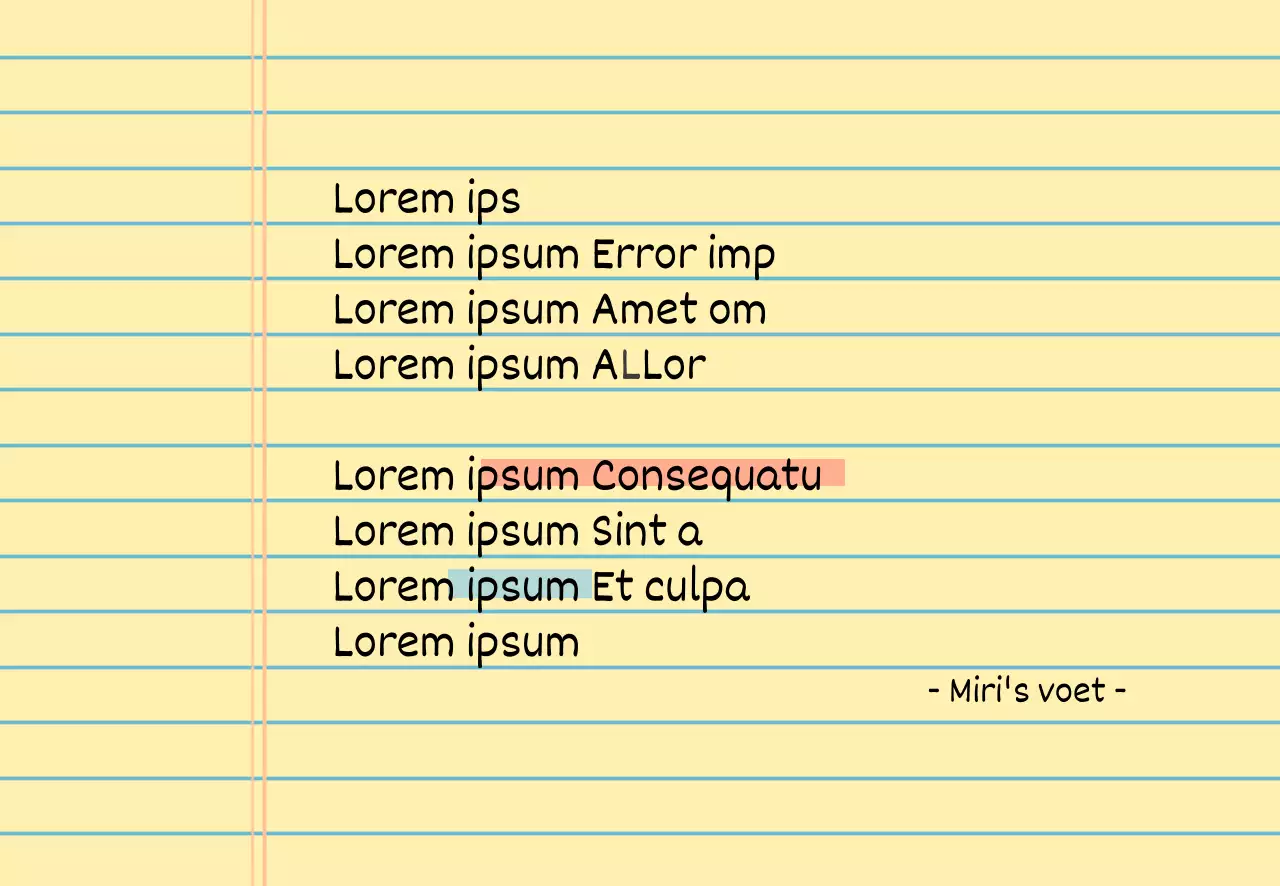 Yellow Note eenvoudig restaurantrecensie-evenement