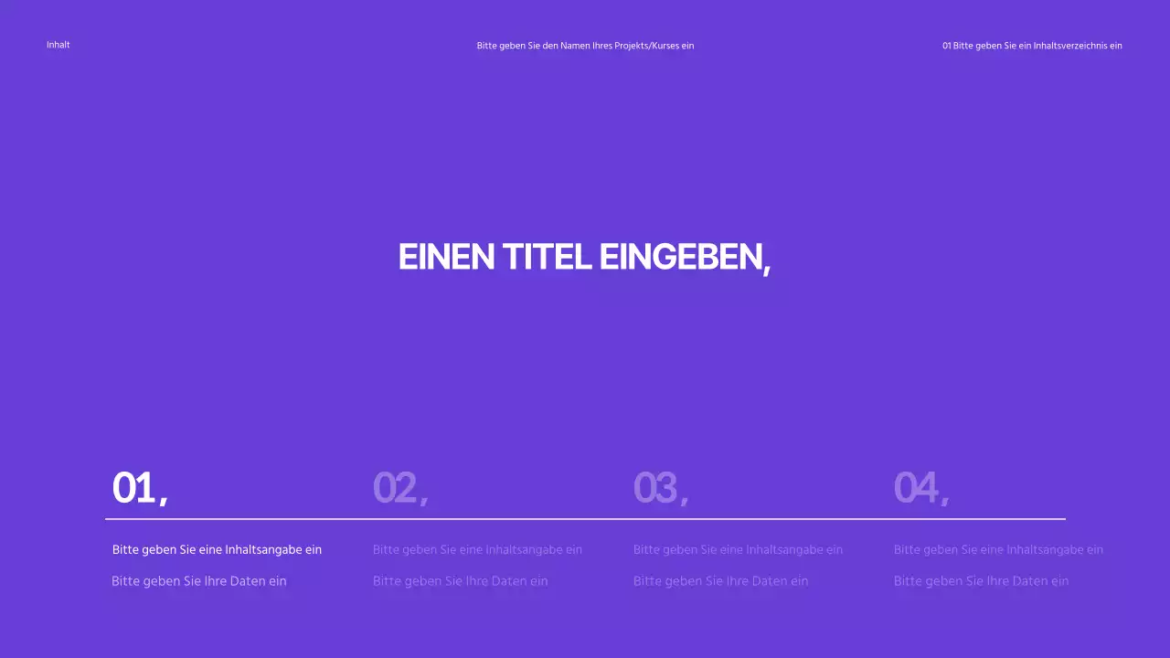 Zirkuläre Präsentationen