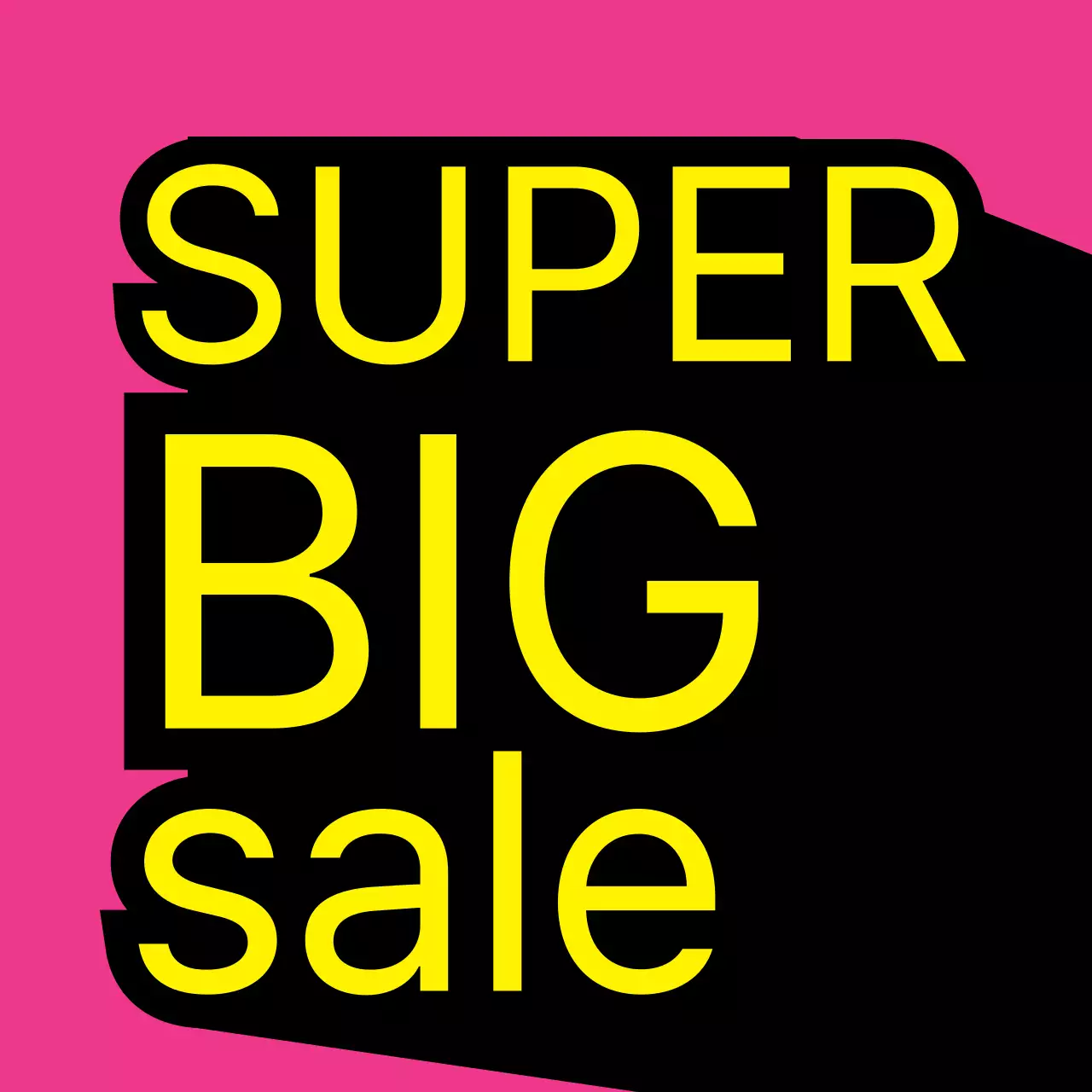 ピンク ポップ セール 看板 ウェブバナー