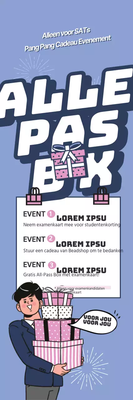 All-pass met een examenkaart!