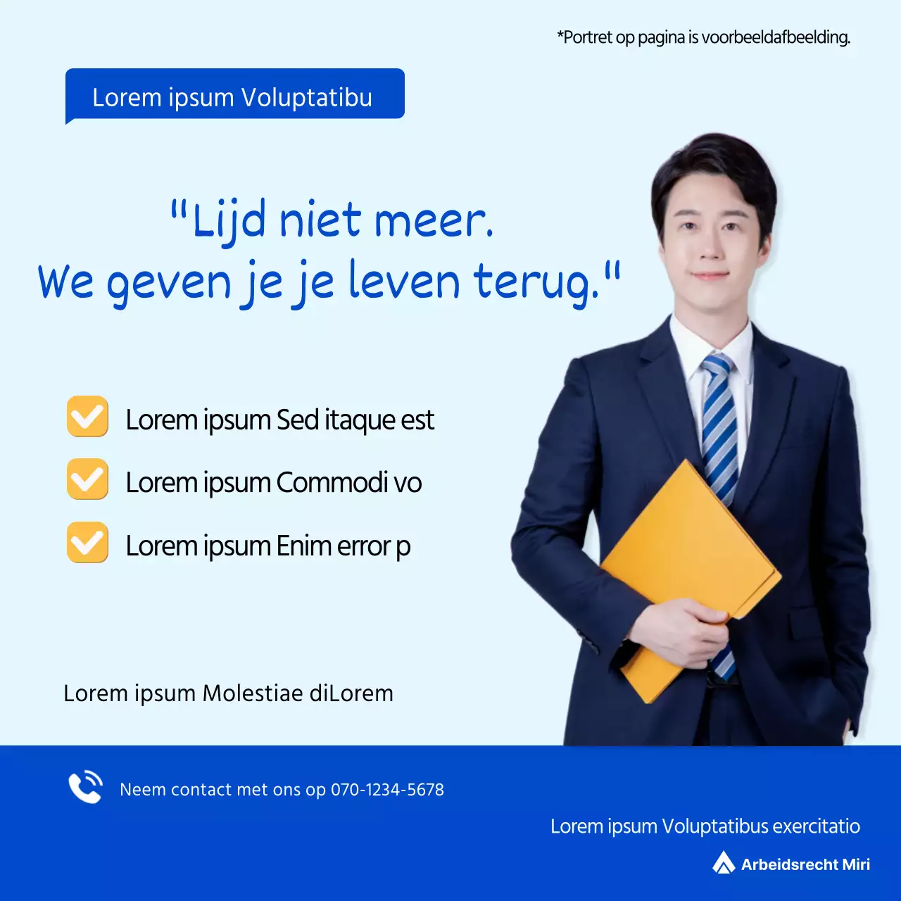 Blauw, schoon, arbeidsrecht inleiding informatie
