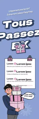 Tous les examens sont réussis avec un ticket d'examen !