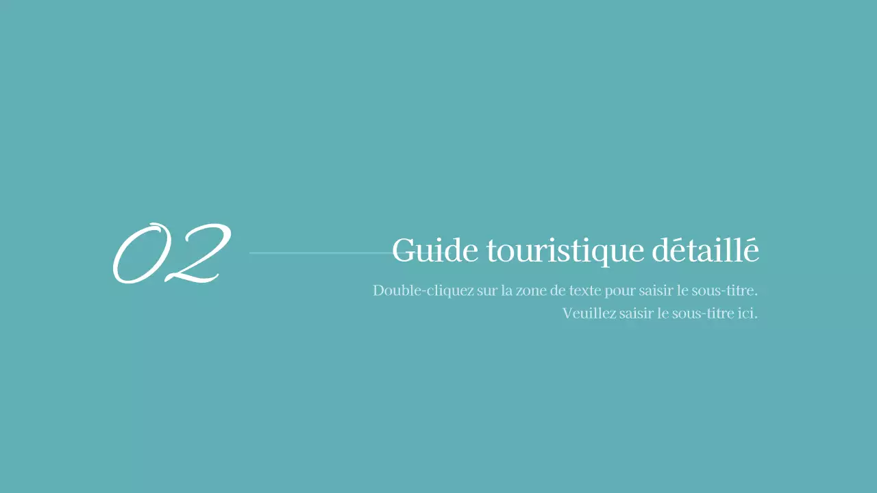 Présentations de voyages