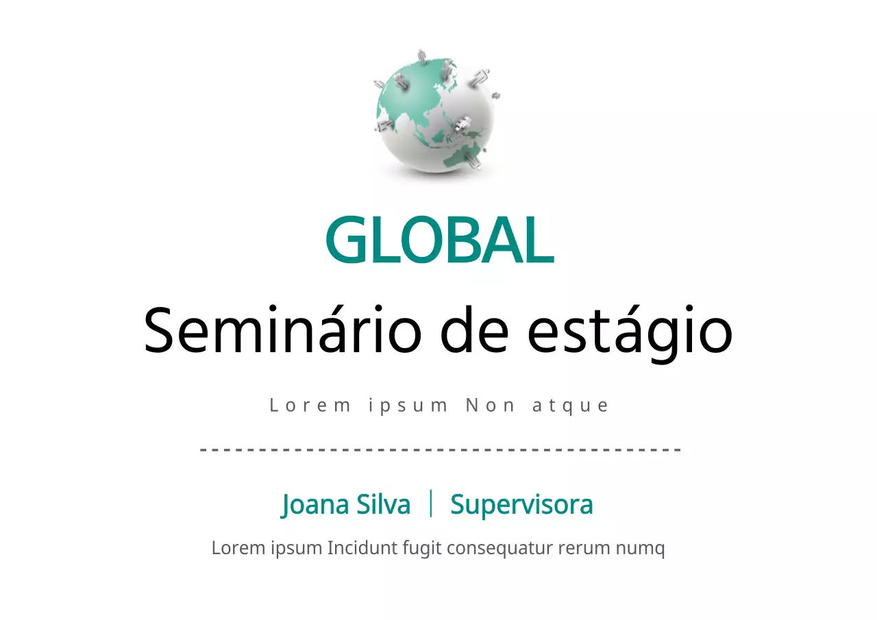 Estilo simples em tons de menta escuro e preto Acerca dos Seminários de Intuição