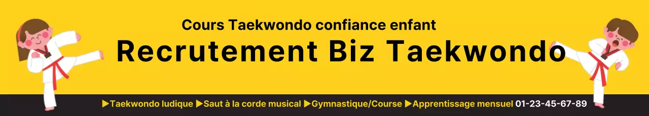 Taekwondo Academy_Garo Banner