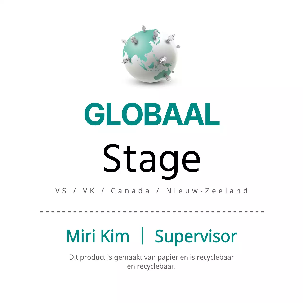 Strakke stijl in donker mint en zwart Over Intuïtie Seminars