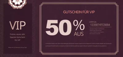 VIP-Geschenkkarten