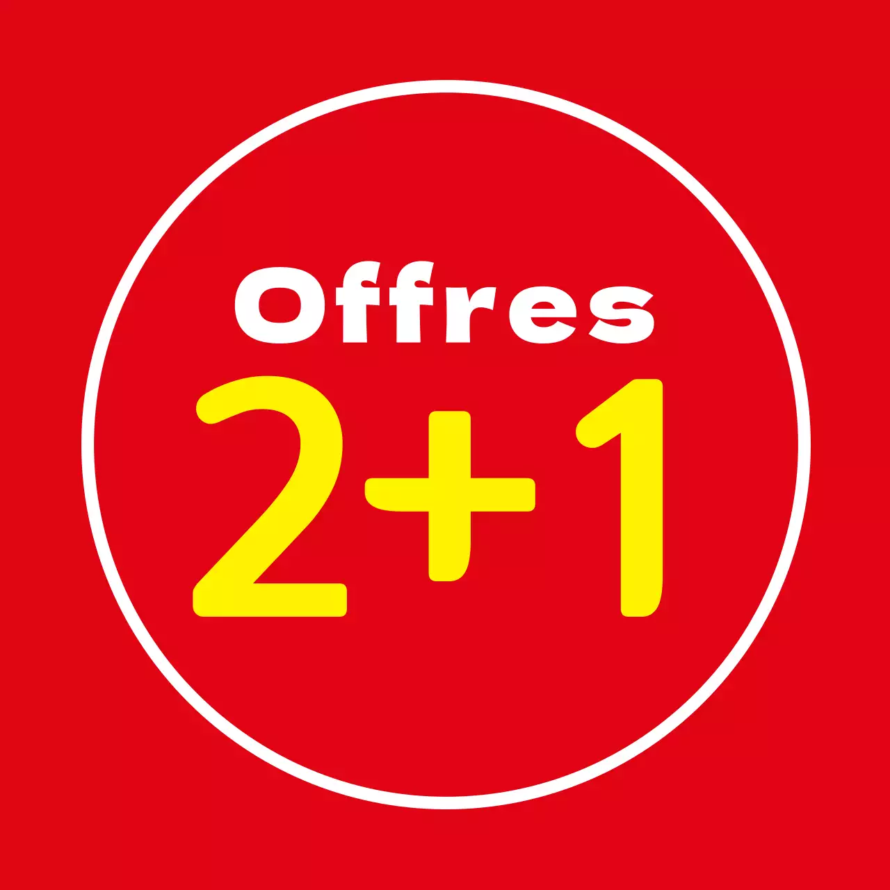 Étiquette d'événement simple avec police de caractères surlignée