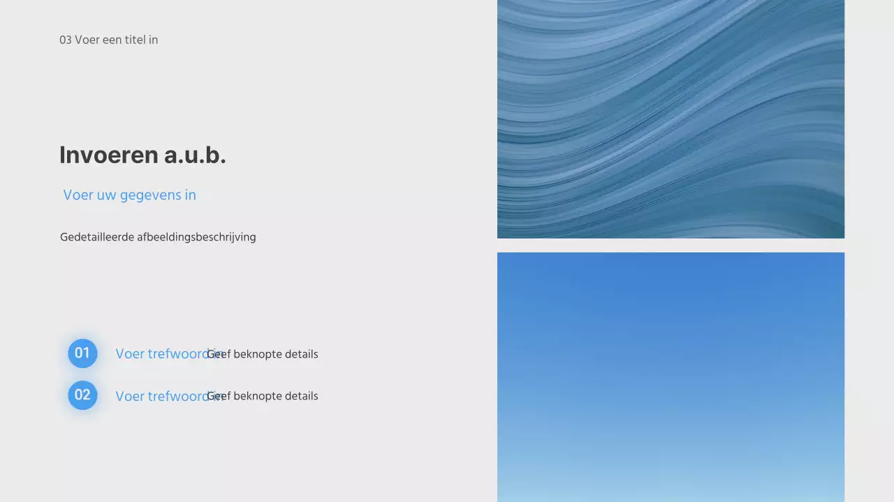 Onscherpe gradiëntweergave