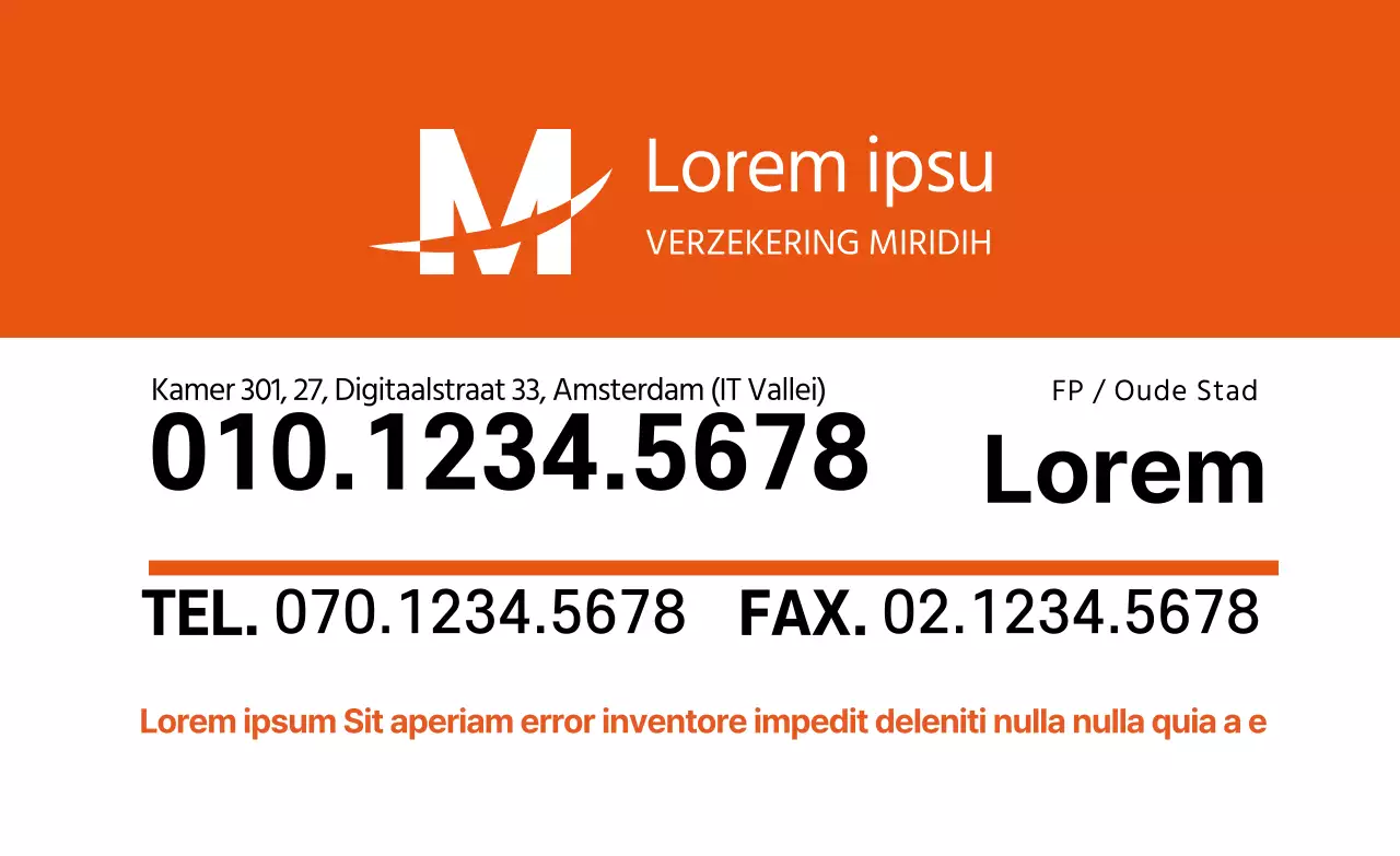 blauw logo eenvoudig bedrijf