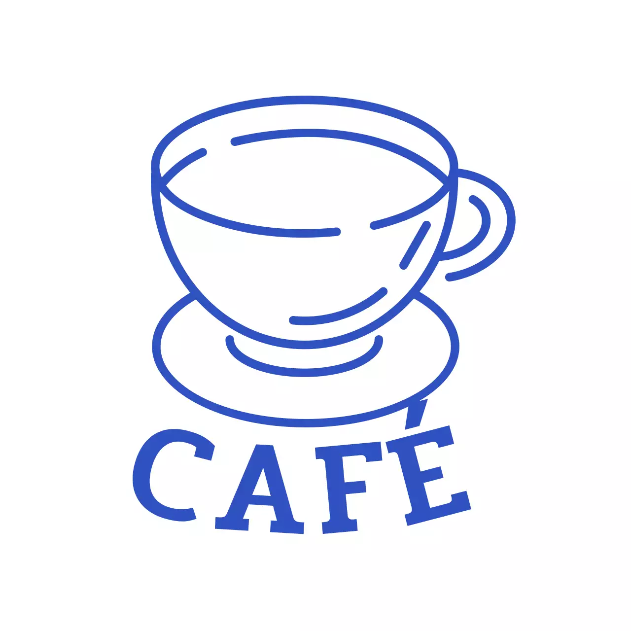 Coupon d'illustration de tasse de café