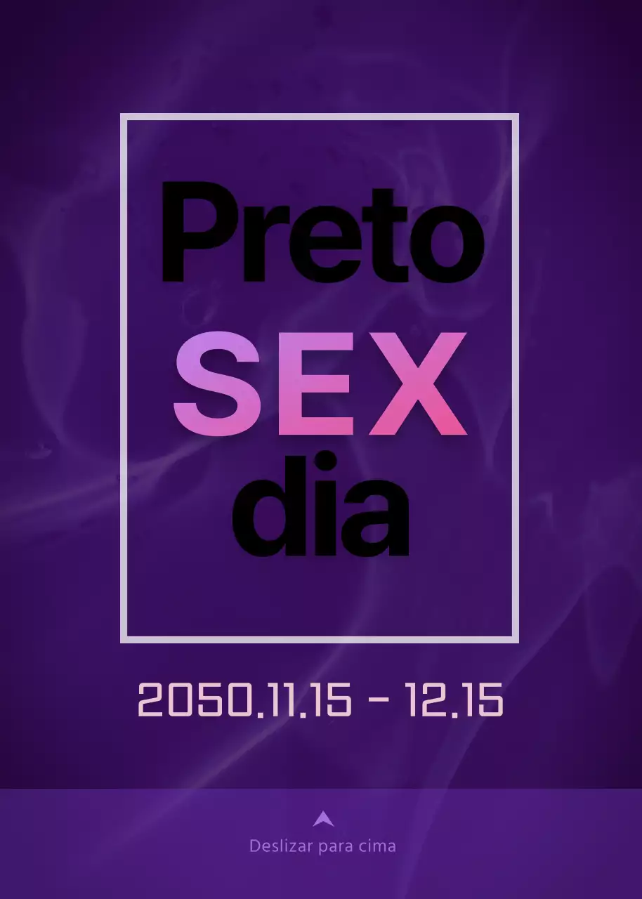 Pop-ups Black and purple square Black Friday