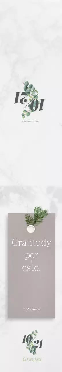 Regalo de mármol gris