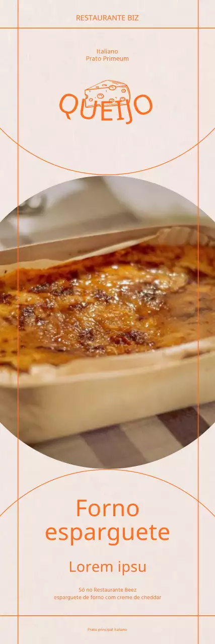 Promova o seu menu de formulários com um visual simples e orientado por linhas