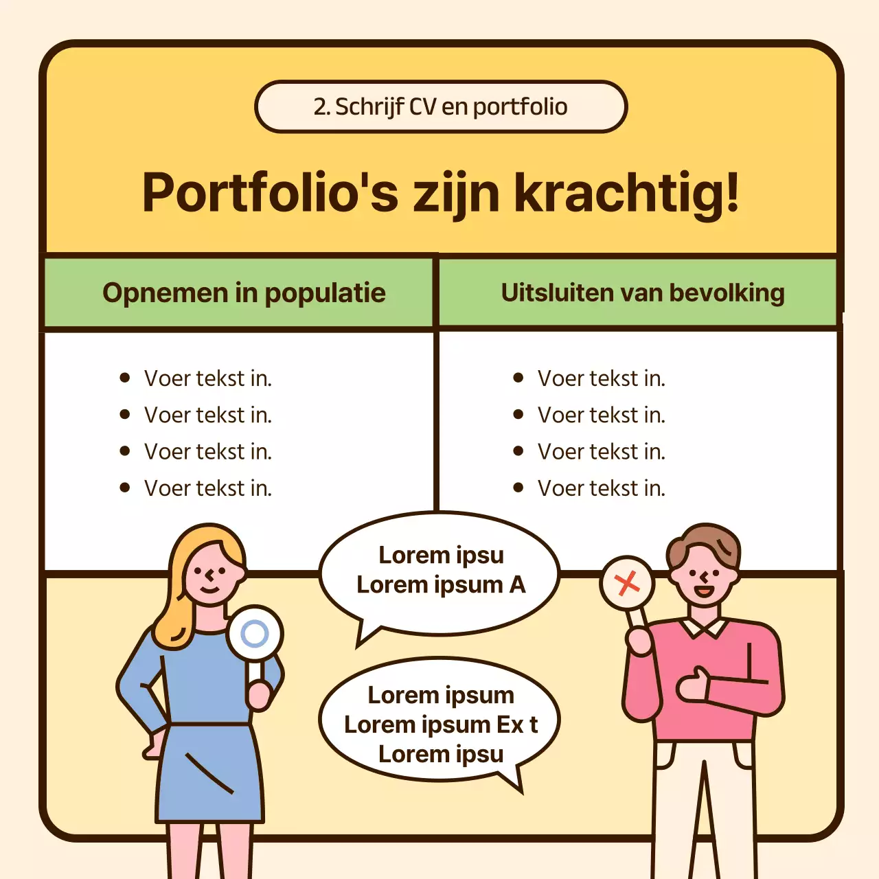 Schattige illustraties in pastelkleuren Hoe je succesvol van baan kunt veranderen