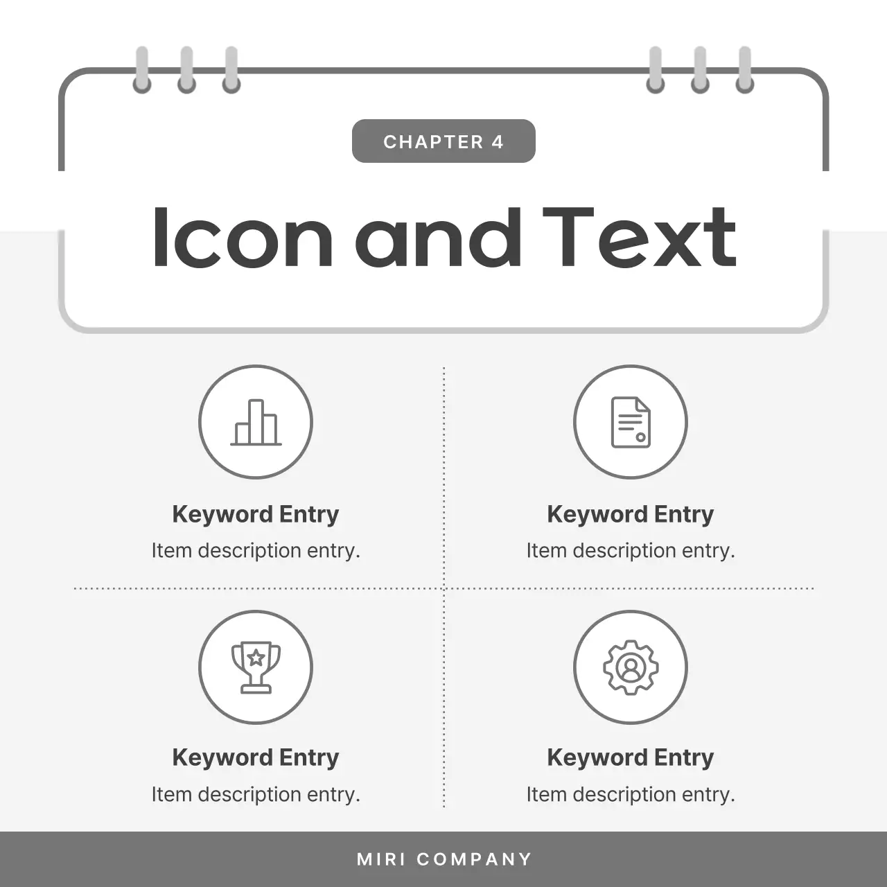 Mensagens comerciais simples a preto e branco