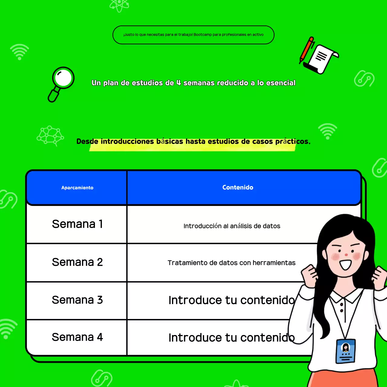 Contratación de becarios para la limpieza anual