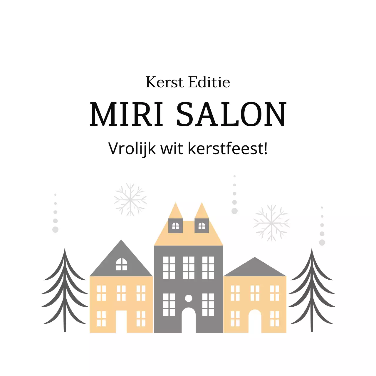 Wit grijze geïllustreerde kerstverpakkingsetiketten