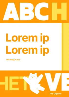 Een kitscherig oranje en geel hoesje voor Engels taalonderwijs