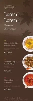 Een gids voor het nieuwe herfstmenu in dit bruine, eenvoudige en luxe café