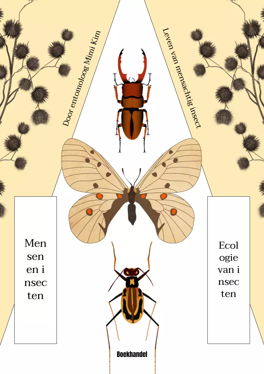Ecologie van gele en bruine kalme insecten